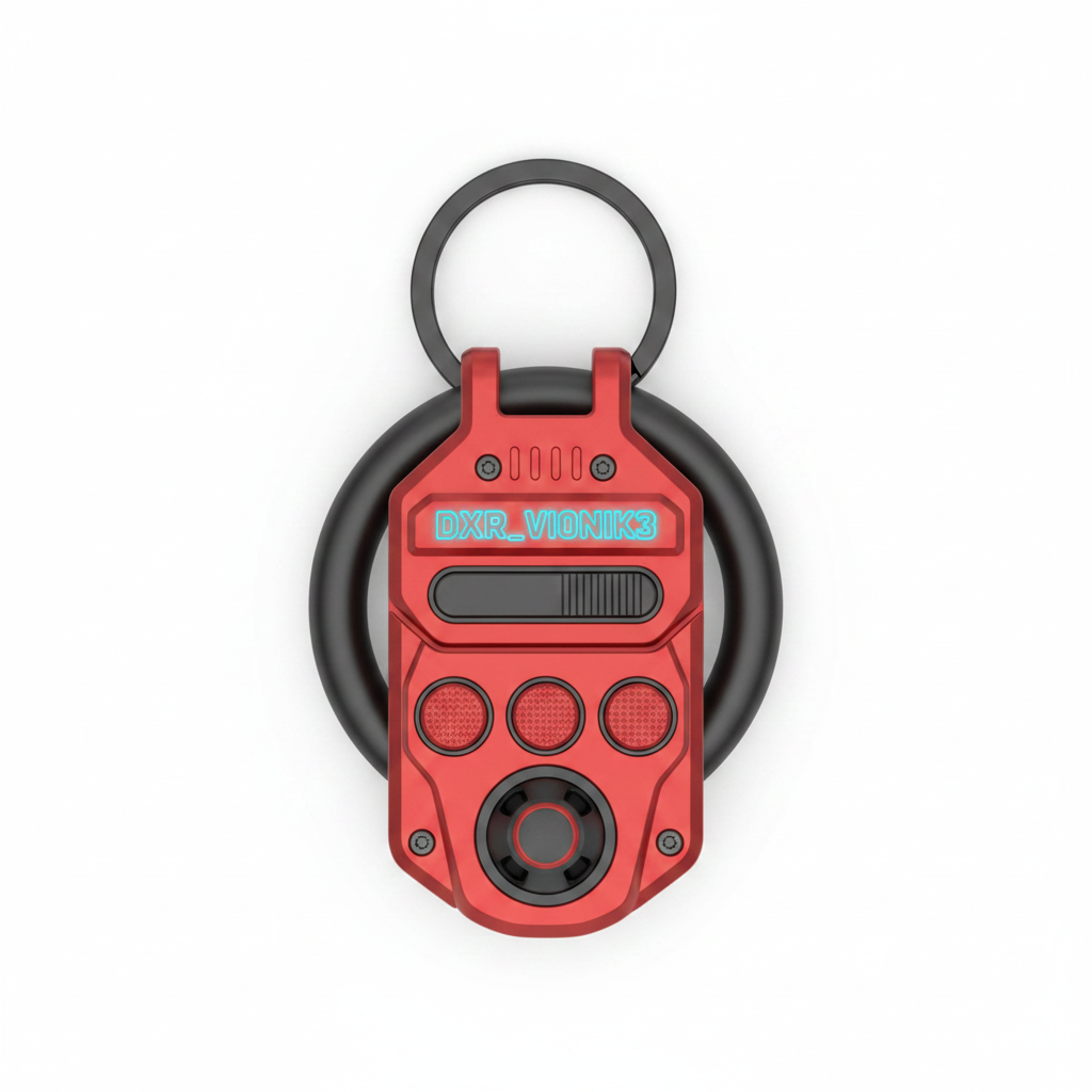 DXR_VI0NIK3 Advanced Fidget Keychain